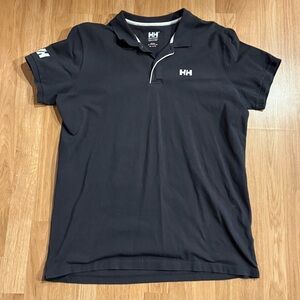 EUC Men’s Helly Hansen Technical Golf Polo Shirt - Gray - Size XL